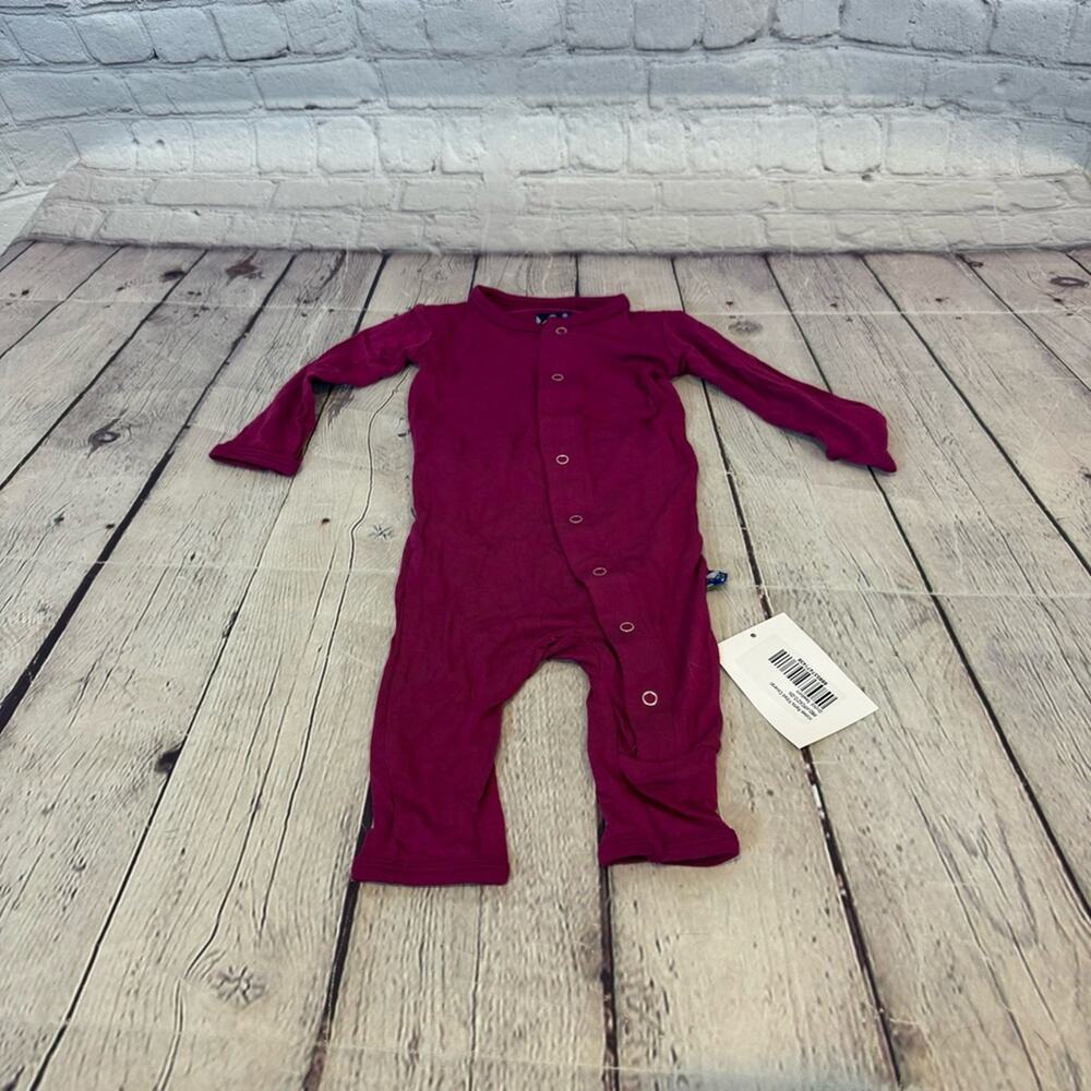 Kickee Pants Orchid Bamboo Footless Romper
